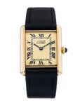 Montre Cartier Tank Vermeill d'occasion